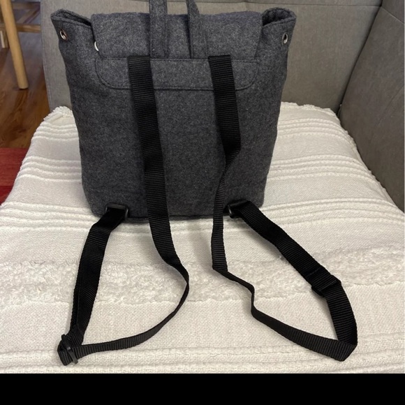 Kate Spade Small gray Backpack wool fabric. main image 4